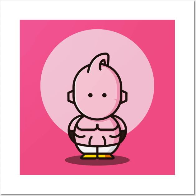 Kid Buu Wall Art by APDesign